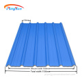 Material de construção PVC tejas anticorrosivo Folha de telhado